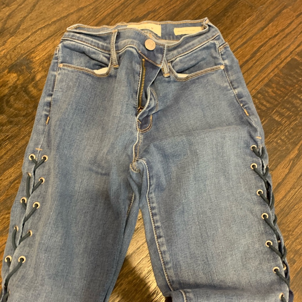 Pacsun Lace Up Jeans